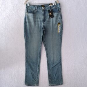 Lee‎ Women's Stretch Straight Leg High Rise Jeans Size 12